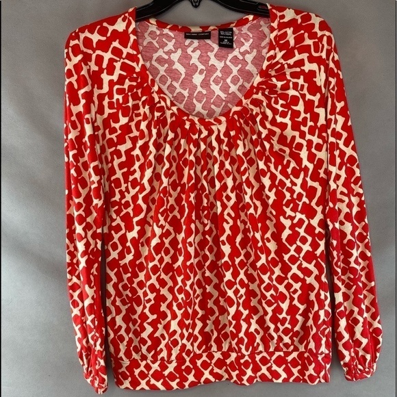 Women’s New York & Co red blouse - Picture 1 of 9